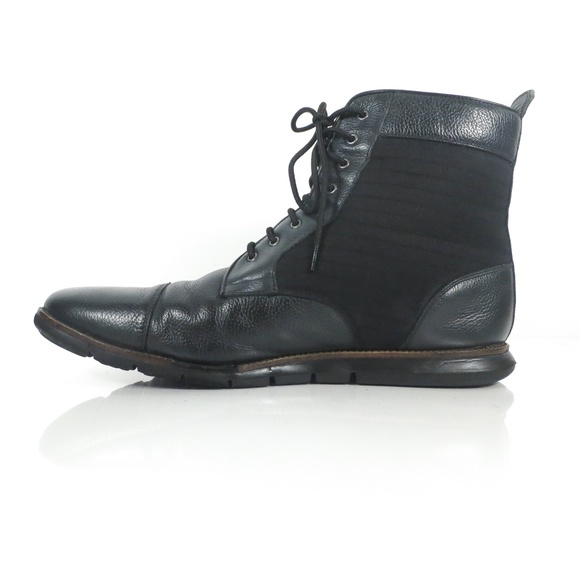 Cole Haan Grand OS Black City Cap Toe Dress Boot - Picture 2 of 8